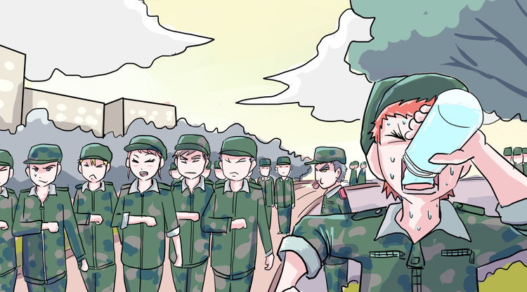 美好學校｜軍歌嘹亮，斗志昂揚------2020年遠恒佳新生軍訓圓滿結營